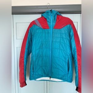La Sportiva hooded, winter jacket, Womens size medium.